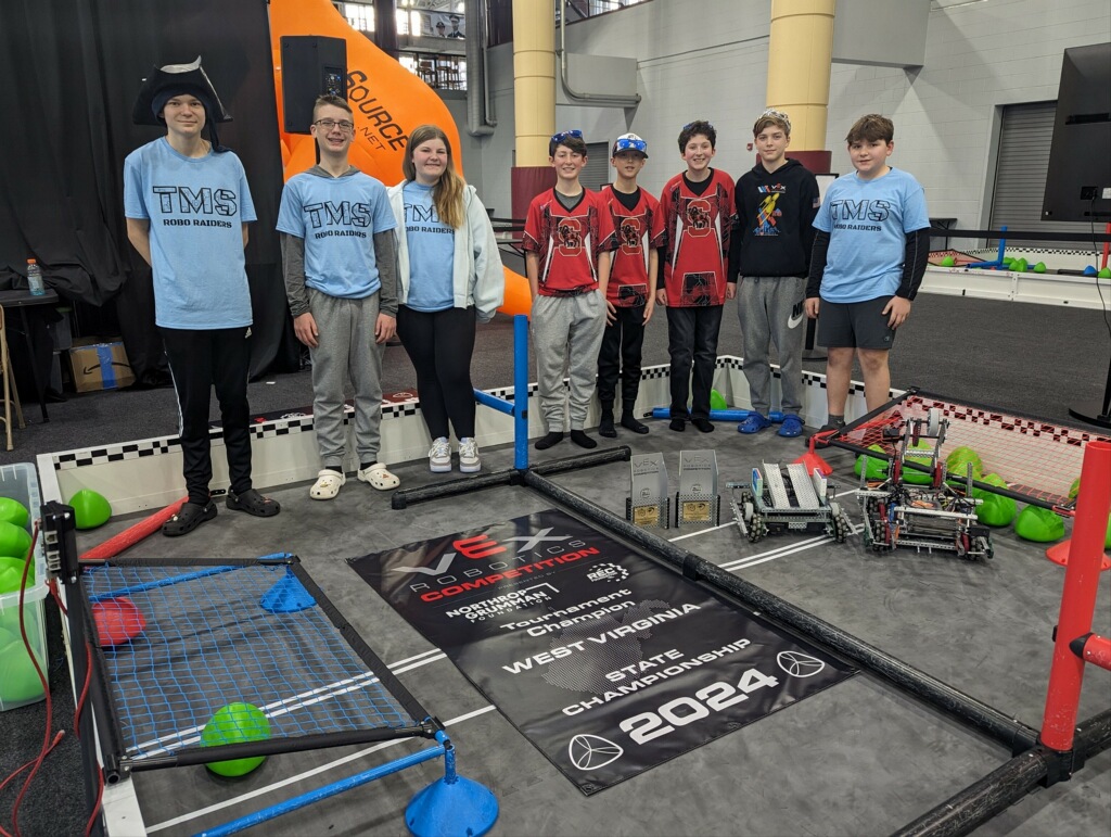 Triadelphia, Sherrard Teams Win State Middle School Robotics Title
